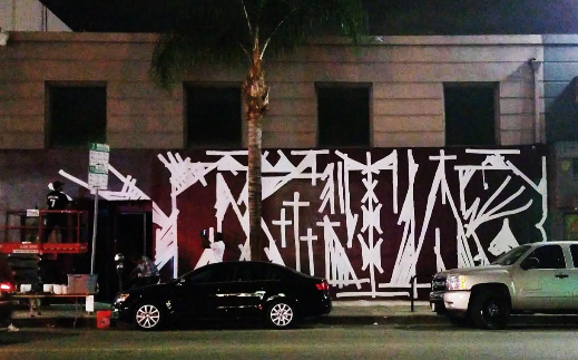 Graffiti Artists Makeover Station1640 Hollywood
