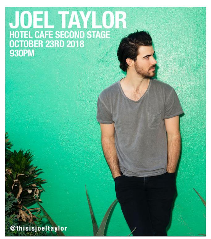 Joel Taylor at the Hotel Cafe Hollywood: ‘Give Myself Away’